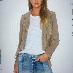 Suede Moto jacket